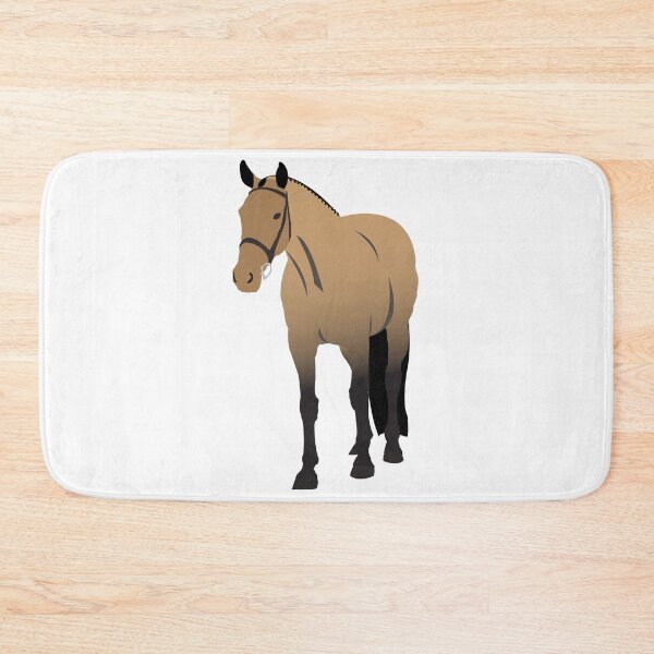 Item preview, Buckskin Horse Hunter Equitation Portrait with Braids designed and sold by bellaszcz.