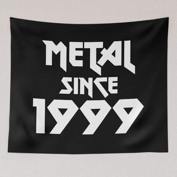 Item preview, Gift for 22 Year Old Metal Since 1999 22nd Birthday designed and sold by WPahat.