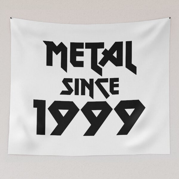 Item preview, Gift for 22 Year Old Metal Since 1999 22nd Birthday designed and sold by WPahat.