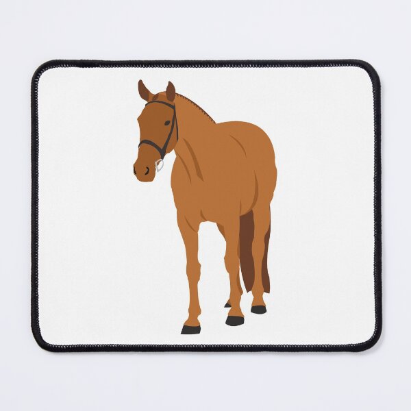 Item preview, Chestnut Hunter Equitation Horse Portrait With Hunter Braids designed and sold by bellaszcz.