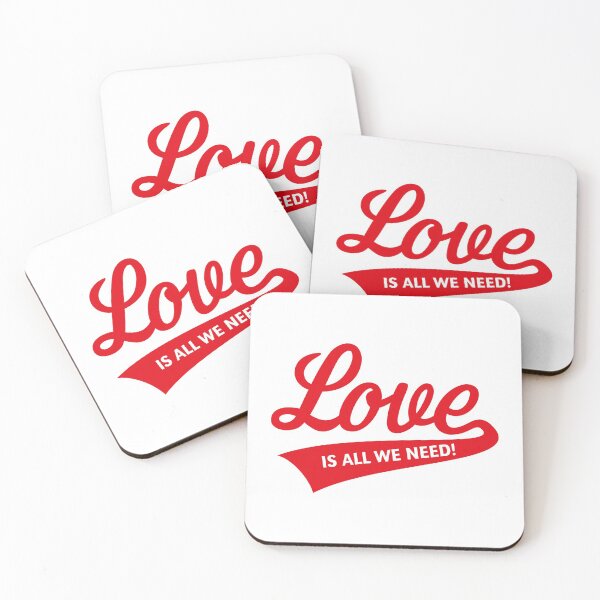 Item preview, Love Is All We Need! (Red) designed and sold by MrFaulbaum.
