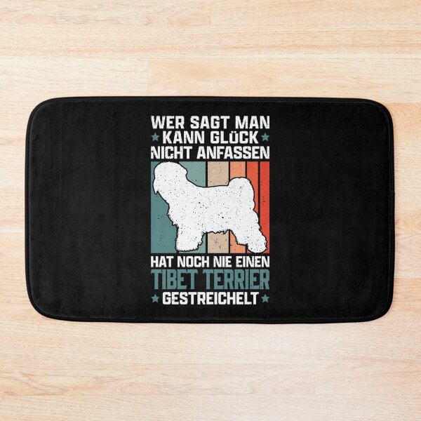 Item preview, Tibetan Terrier happiness touching Tibetan dog designed and sold by madgrfx.