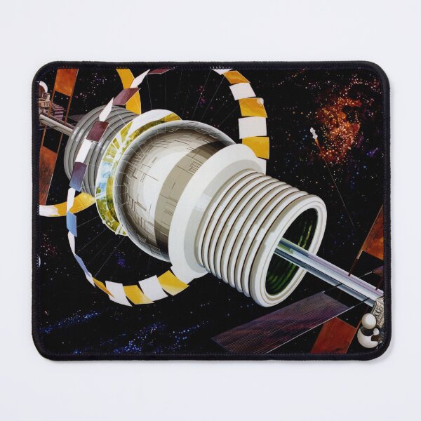 Item preview, NASA ARC Bernal Sphere Exterior Art designed and sold by bobbooo.