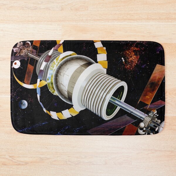 Item preview, NASA ARC Bernal Sphere Exterior Art designed and sold by bobbooo.