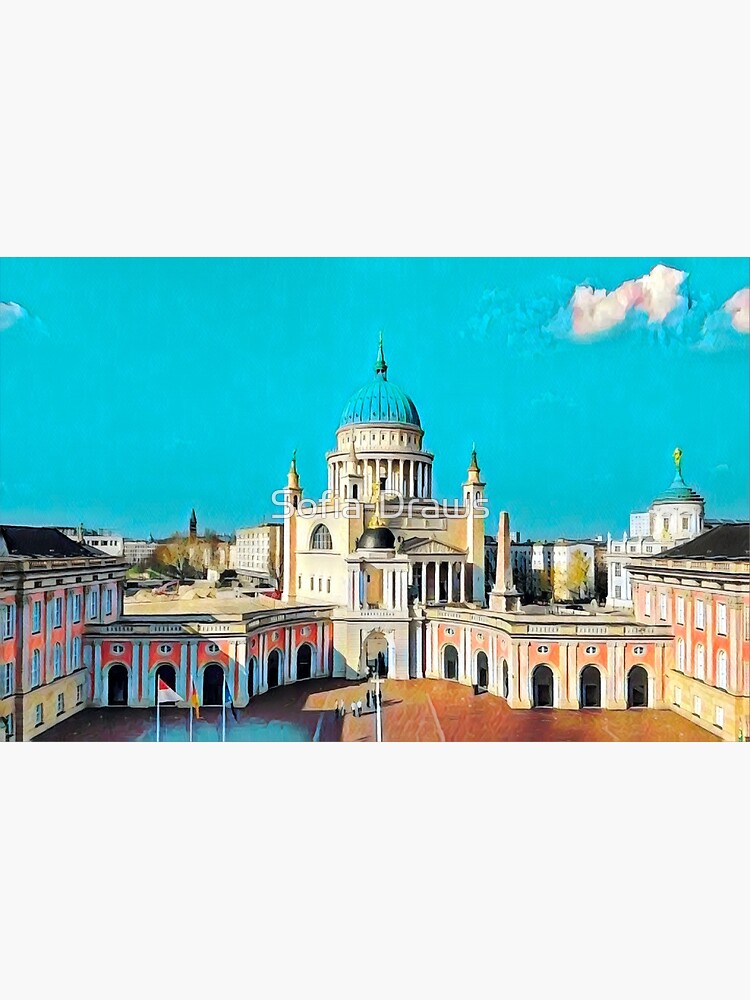 "Potsdam Skyline" Poster for Sale by SofiaDraws Redbubble