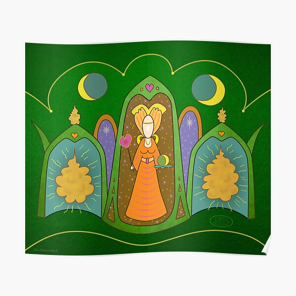 Our Lady of the Green Poster