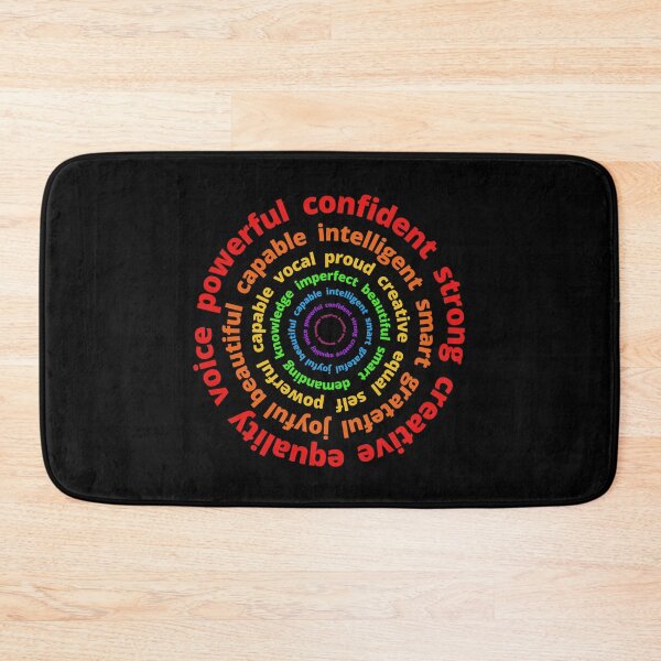 Item preview, Pride Feminist Text Design | Rainbow Powerful Statement Words designed and sold by MiaDelelai.