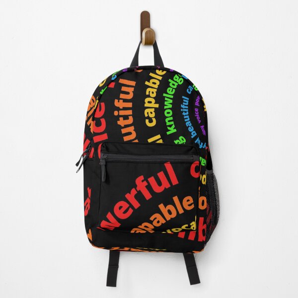 Item preview, Pride Feminist Text Design | Rainbow Powerful Statement Words designed and sold by MiaDelelai.