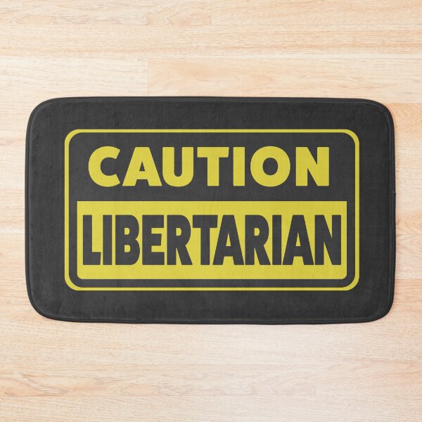 Item preview, Caution I'm a Libertarian - Anti Woke - Funny Conservative Stickers  designed and sold by WeAreRightStore.