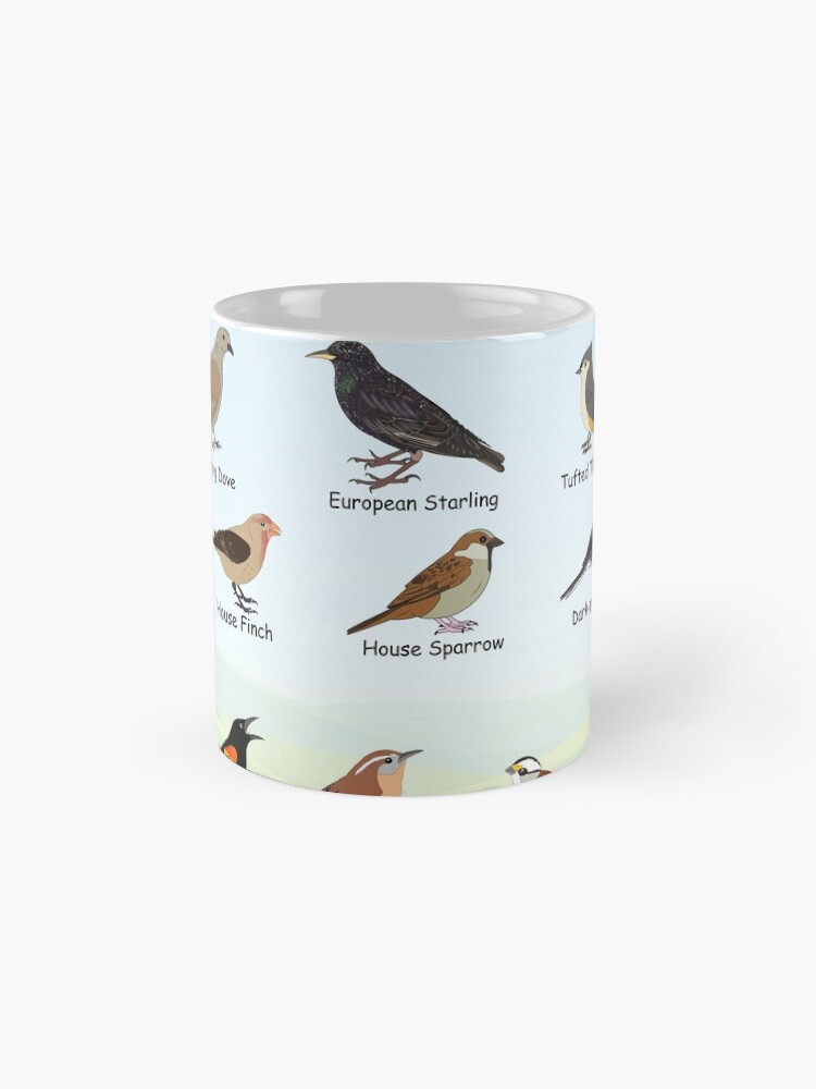 Thumbnail 4 of 6, Coffee Mug, Backyard birds of Maryland designed and sold by AndyMcBird.