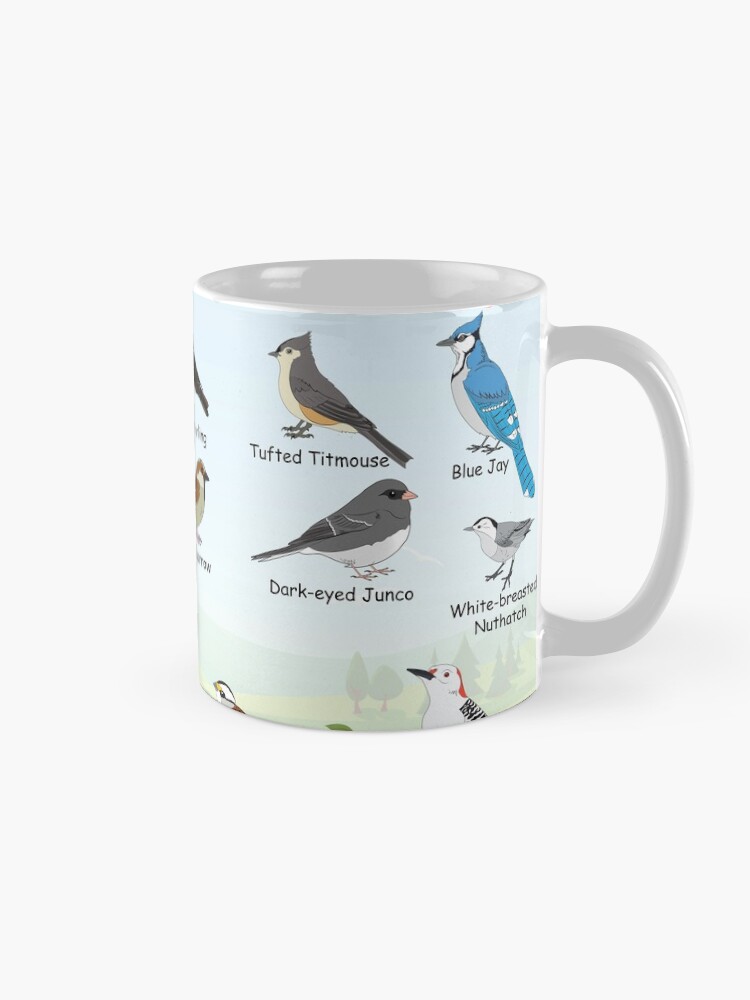 Thumbnail 5 of 6, Coffee Mug, Backyard birds of Maryland designed and sold by AndyMcBird.