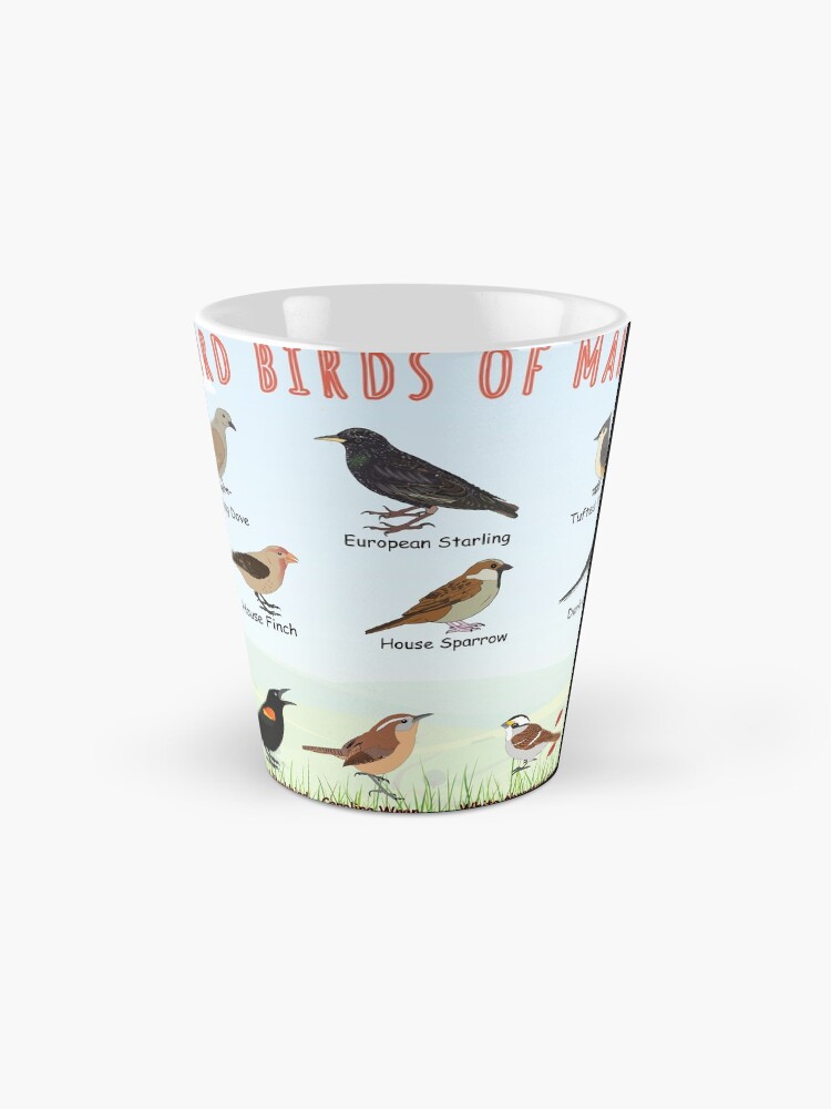Thumbnail 2 of 4, Coffee Mug, Backyard birds of Maryland designed and sold by AndyMcBird.