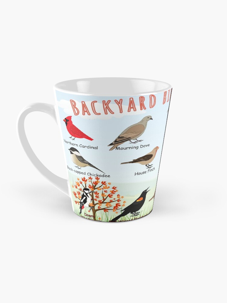 Thumbnail 3 of 4, Coffee Mug, Backyard birds of Maryland designed and sold by AndyMcBird.
