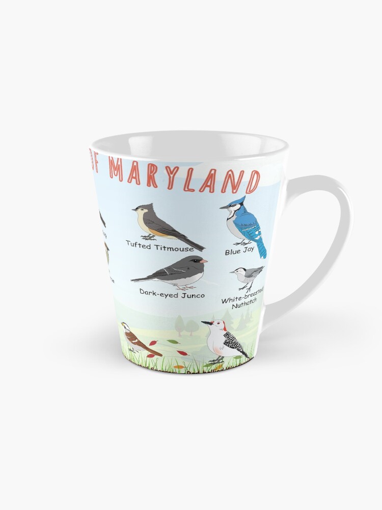 Thumbnail 1 of 4, Coffee Mug, Backyard birds of Maryland designed and sold by AndyMcBird.