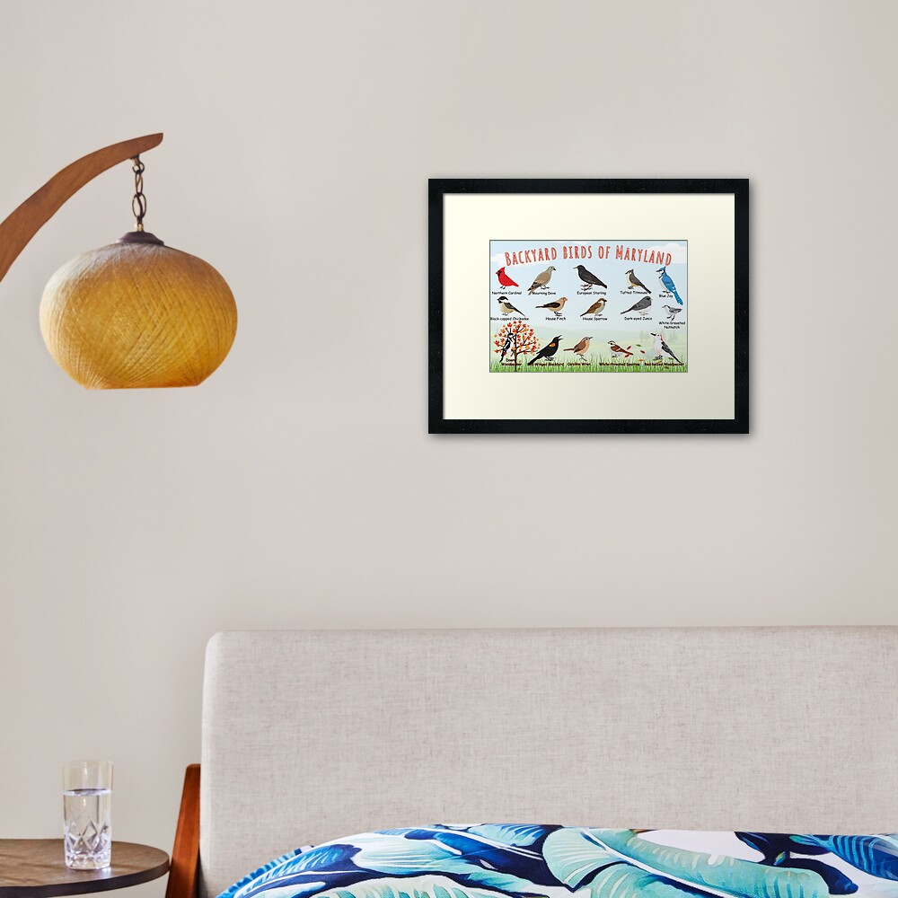 Item preview, Framed Art Print designed and sold by AndyMcBird.