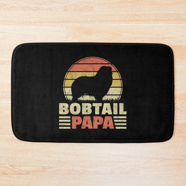 Artikelvorschau, Bobtail Papa Old English Sheepdog Geschenk entworfen und verkauft von madgrfx.
