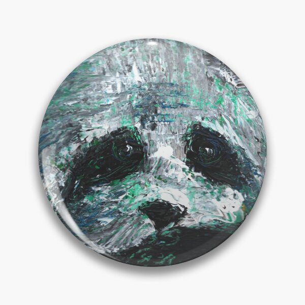 Item preview, Cute sad panda cub oil painting designed and sold by Sanscapes.