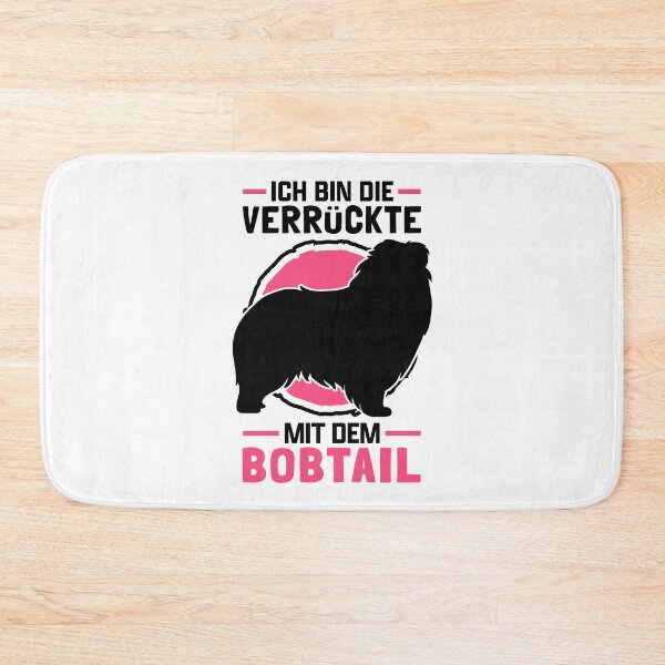 Artikelvorschau, Verrückte mit Bobtail Old English Sheepdog entworfen und verkauft von madgrfx.
