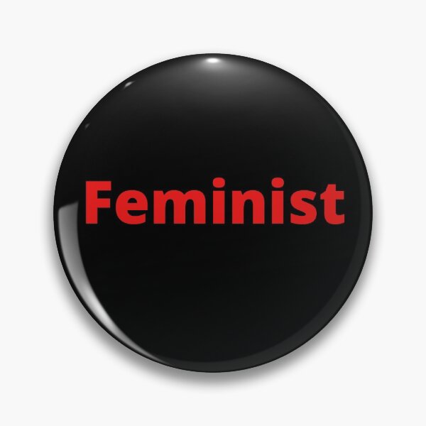 Item preview, Feminist Statement | Proud Woman | Red Font designed and sold by MiaDelelai.