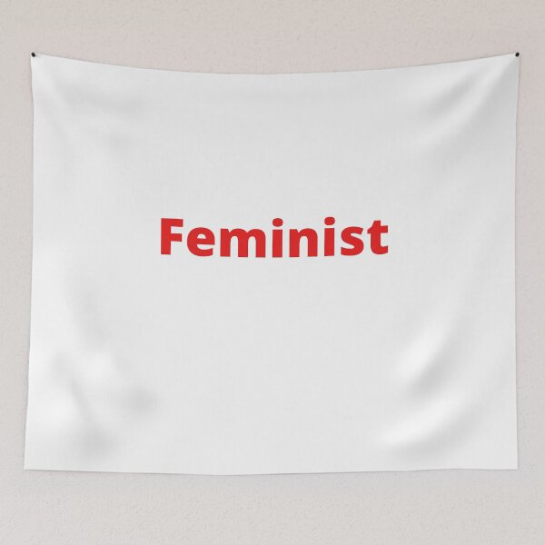 Item preview, Feminist Statement | Proud Woman | Red Font designed and sold by MiaDelelai.