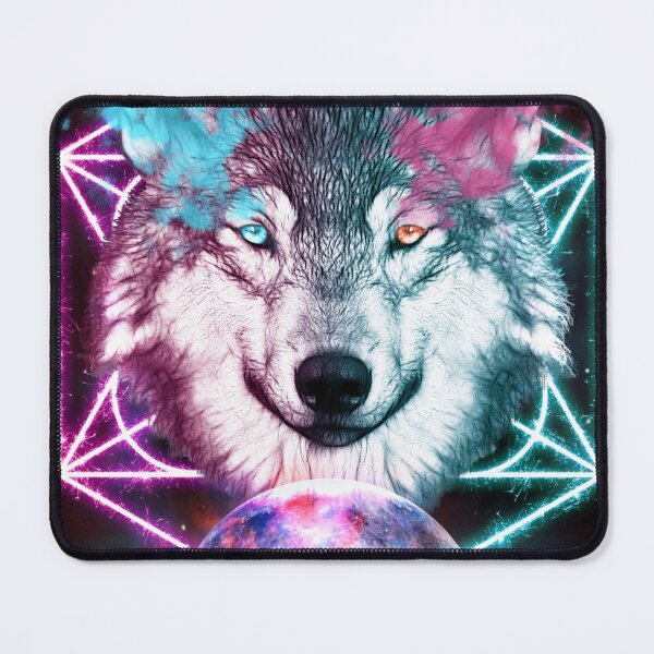 Item preview, Graphic wolf design art designed and sold by Valdilana.