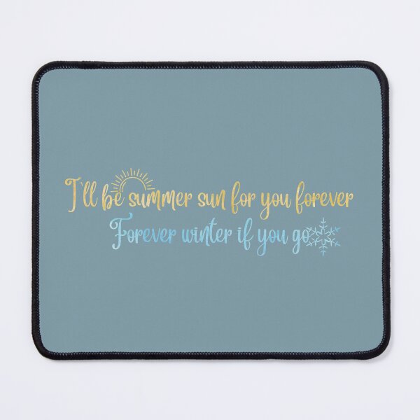 Item preview, Forever Winter Lyrics Taylor Swift designed and sold by Mint-Rose.