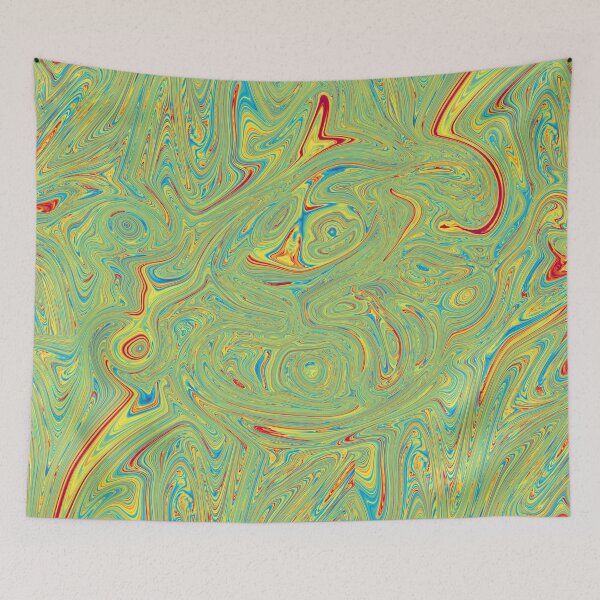 Item preview, Psychedelic abstract pattern  designed and sold by Vinz-Mota.