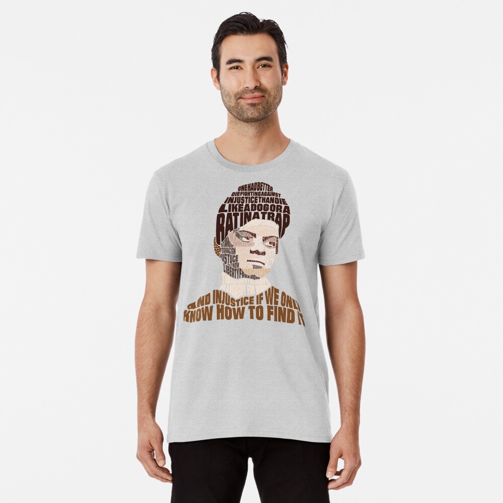 Vista previa del artículo con la obra «Camiseta premium», diseñado y vendido por GRAFIKA65.