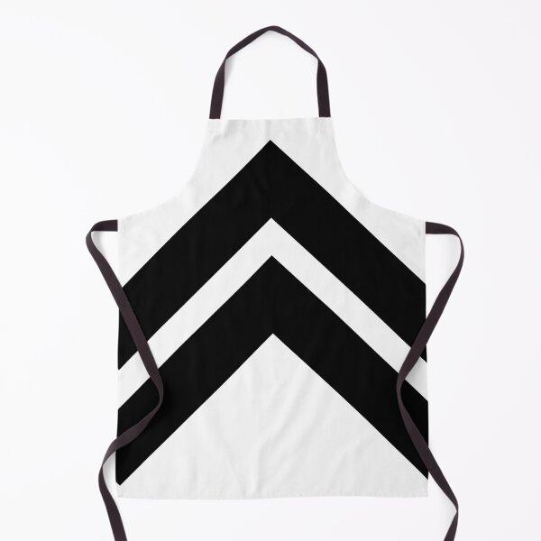 Item preview, Double Chevron | Black on White designed and sold by WordsToArt.