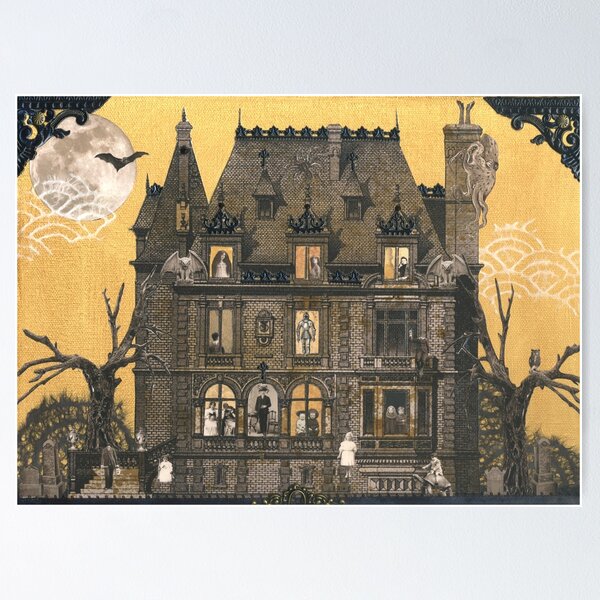 Item preview, Moribund Manor - Haunted House designed and sold by WinonaCookie.