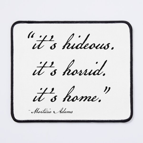 Item preview, The Adams Family Home Sweet Home designed and sold by crescentia.