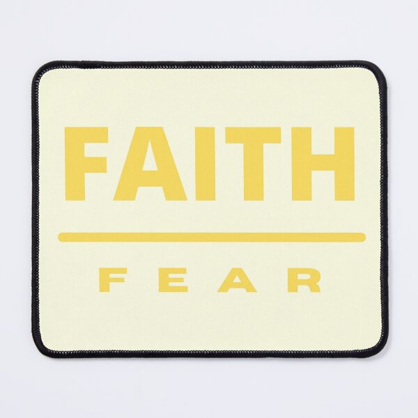 Item preview, Faith Over Fear | Yellow on Yellow designed and sold by WordsToArt.