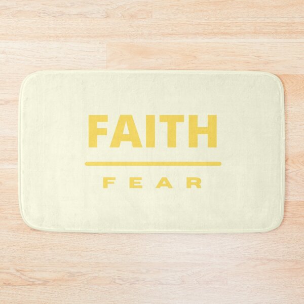 Item preview, Faith Over Fear | Yellow on Yellow designed and sold by WordsToArt.
