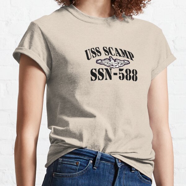 USS SCAMP (SSN-588) SHIP'S STORE Classic T-Shirt