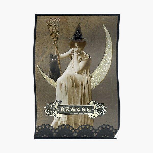 Bad Mood Moon Poster