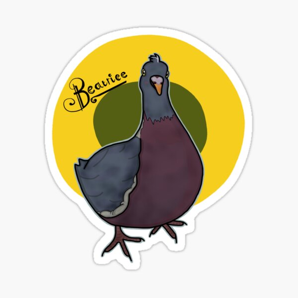 Aperçu de l'œuvre Béatrice la Pigeon créée et vendue par Bbhrupp.