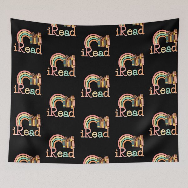 Item preview, iRead. I Read. Reading Slogan for Book Lovers designed and sold by ronaldsonou.