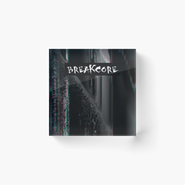 Item preview, Breakcore glitch design designed and sold by randomfrequency.