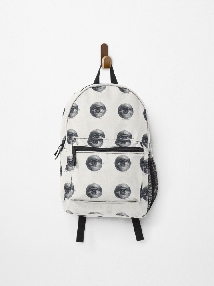 Thumbnail 1 of 3, Backpack, Retro eye pattern designed and sold by MyShop46.