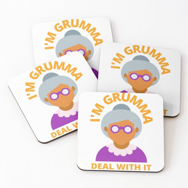 Item preview,  SNOW WHITE I'M GRUMMA DEAL WITH IT PORTRAIT classic and premium t-shirt designed and sold by Luckydoe1.