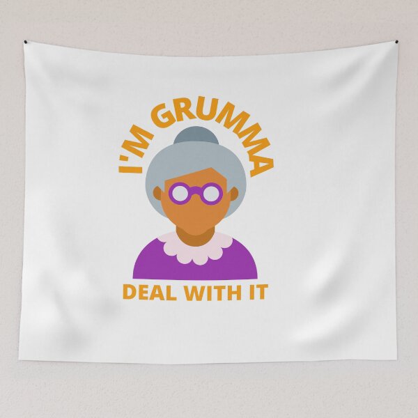 Item preview,  SNOW WHITE I'M GRUMMA DEAL WITH IT PORTRAIT classic and premium t-shirt designed and sold by Luckydoe1.