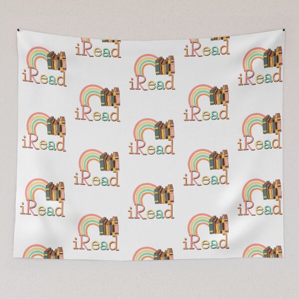 Item preview, iRead. I Read. Reading Slogan for Book Lovers designed and sold by ronaldsonou.