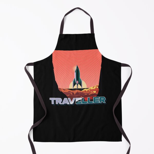 Item preview, Star Traveller RPG Space Travel Poster Ad Retro Futurism Parody Design designed and sold by Candlewood Museum & Gift Shoppe.