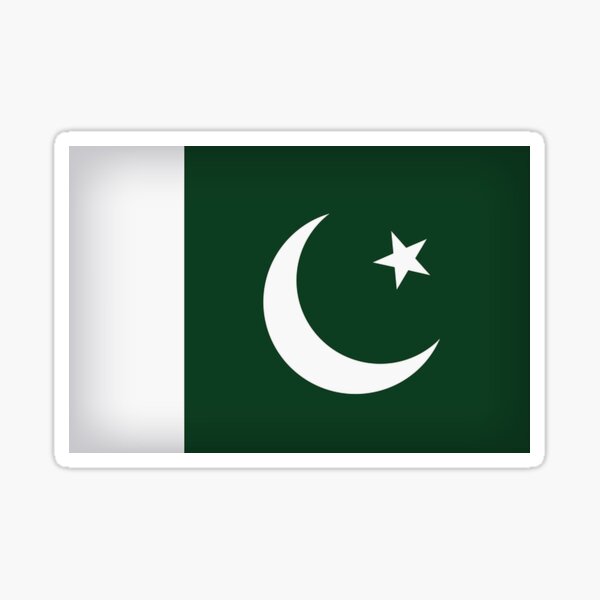 "Pakistan Official Flag of Pakistan" Sticker for Sale by allstars007 Redbubble