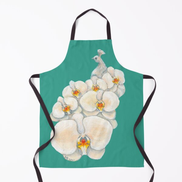 Artikelvorschau, White peacock with orchid tail entworfen und verkauft von MariaY25.