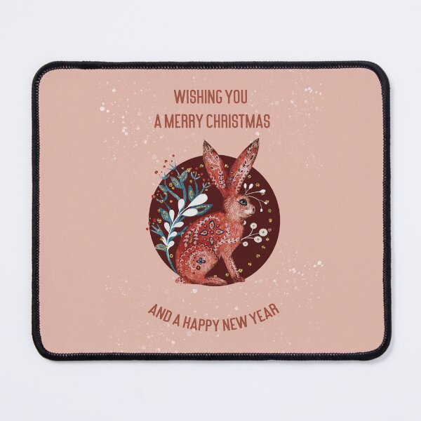 Item preview, Wishing you a Merry Christmas and Happy New Year - scandinavian style - watercolor Christmas Greetings designed and sold by IrinchiDE.