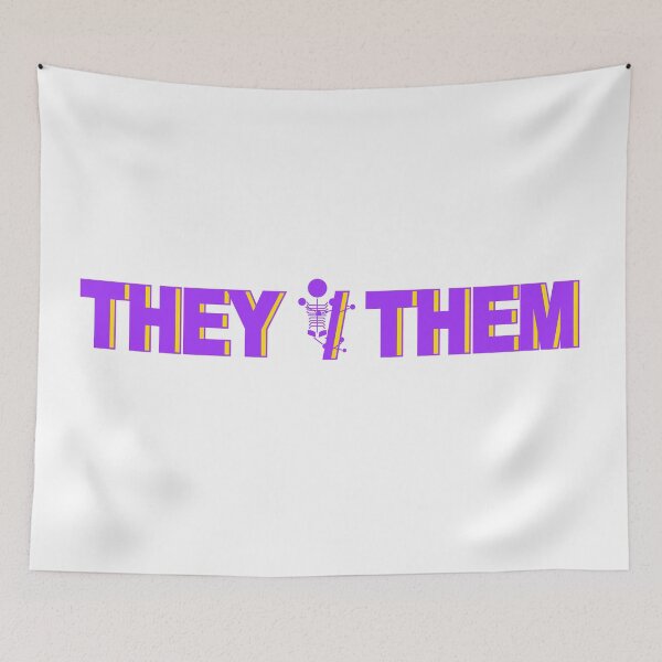 Item preview, THEY THEM designed and sold by worldtothedevil.