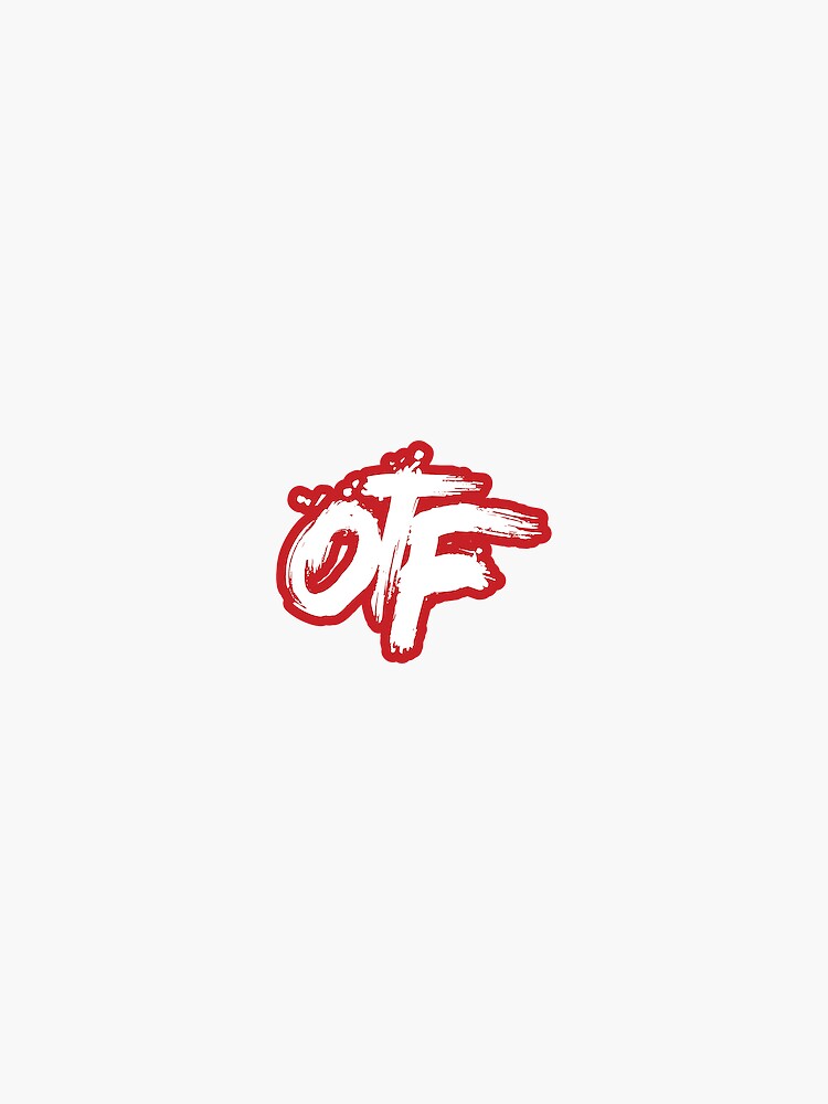 "OTF - Sticker" Sticker by HoodWear | Redbubble