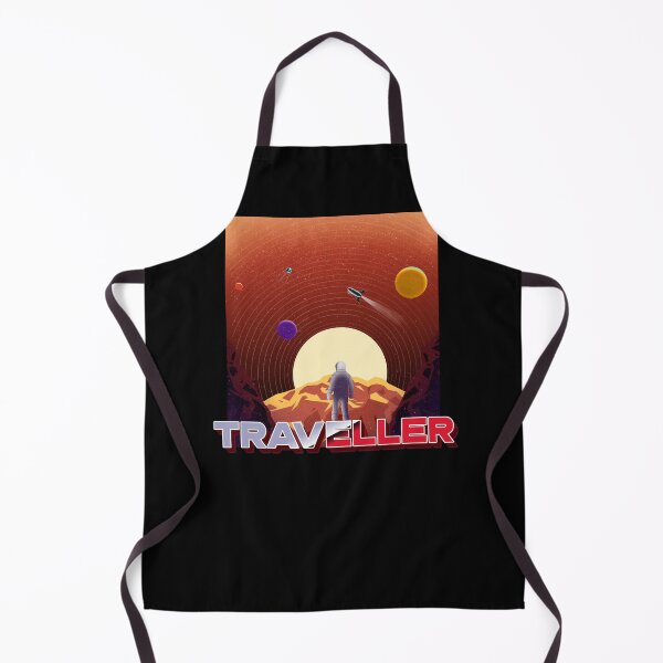 Item preview, Star Traveller RPG Space Travel Poster Ad Retro Futurism Parody Design designed and sold by Candlewood Museum & Gift Shoppe.