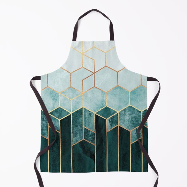 Item preview, Teal Hexagons designed and sold by Elisabeth Fredriksson.